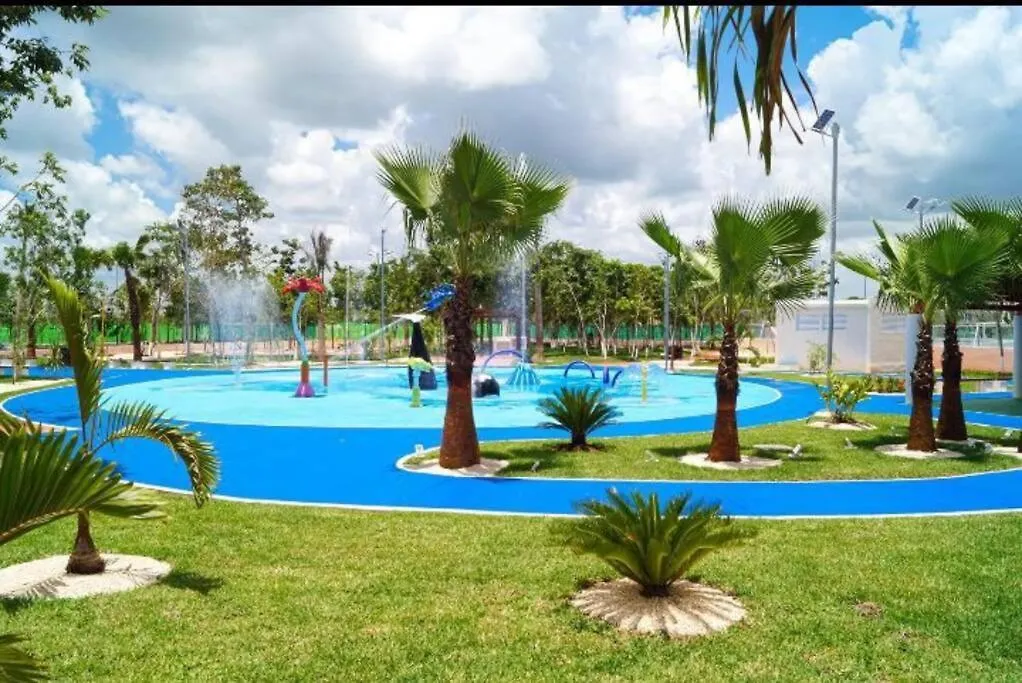 Casa Inteligente En Cancun Con Alberca Familiar 아파트